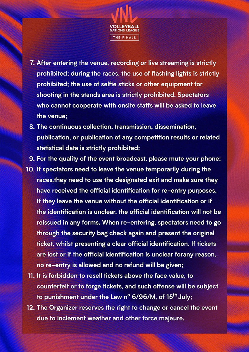 Notice for spectators admission2